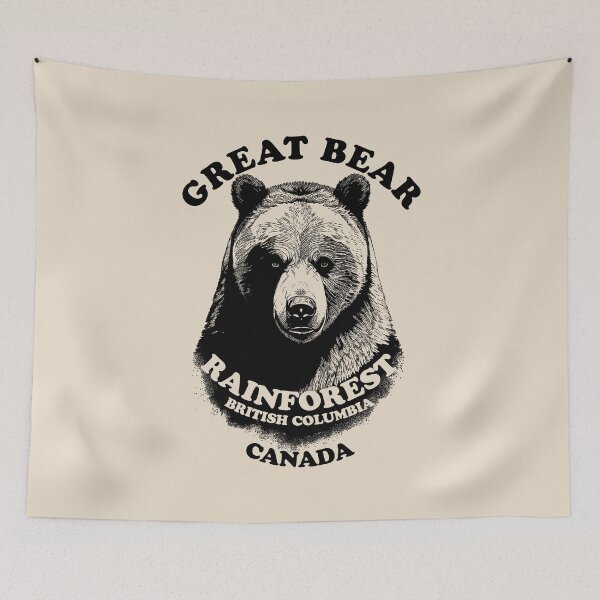 Item preview, Gran oso Selva tropical Hogar de los osos grizzly designed and sold by TMBTM.