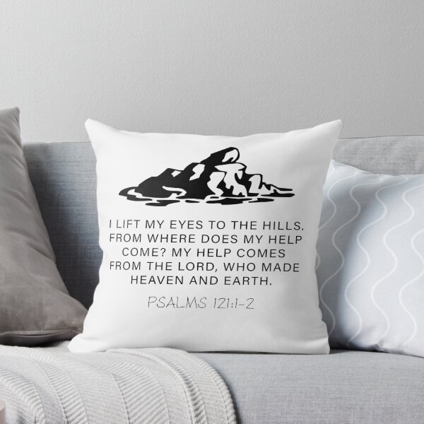 Item preview, I Lift My Eyes to the Hills Psalms 121  designed and sold by KCTraders.