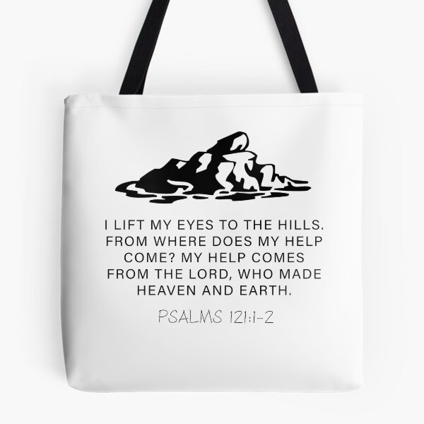 Item preview, I Lift My Eyes to the Hills Psalms 121  designed and sold by KCTraders.