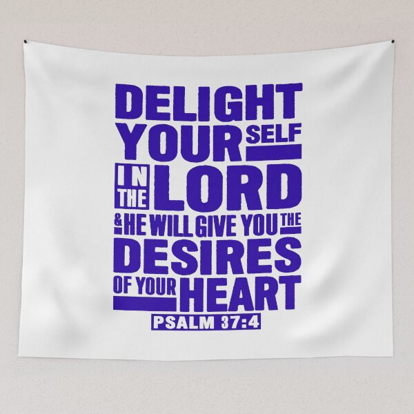 Item preview, Psalm 37:4 Delight Yourself In The LORD designed and sold by plushism.