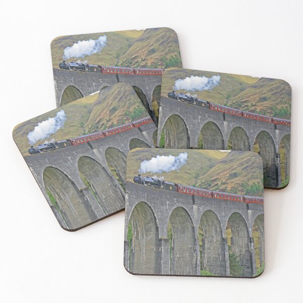 Item preview, The Jacobite crossing Glenfinnan Viaduct, May 2023 designed and sold by RedHillDigital.