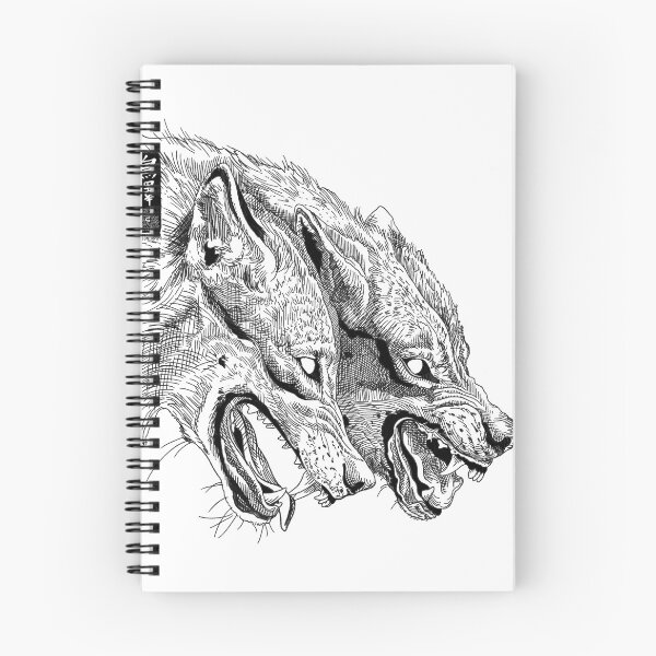 Item preview, Wolves - etching designed and sold by Meg Torisawa.