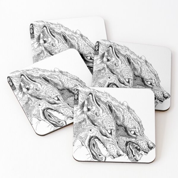 Item preview, Wolves - etching designed and sold by Meg Torisawa.