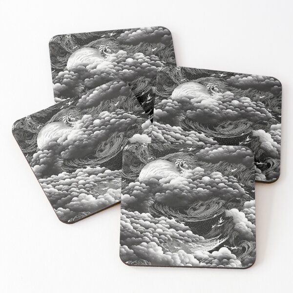 Item preview, A Raging Storm Hokusai Style designed and sold by SouthwestWind.