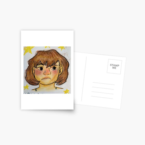 Item preview, girl who’s really going through it designed and sold by peachberry-jam.