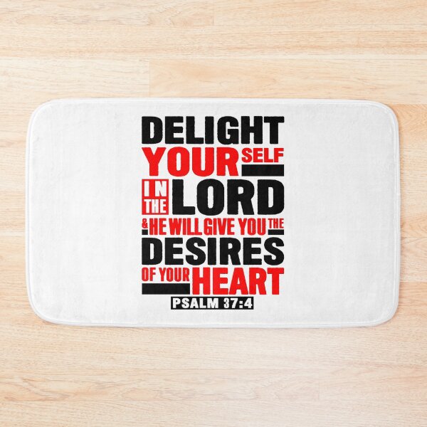 Item preview, Psalm 37:4 Delight Yourself In The LORD designed and sold by plushism.
