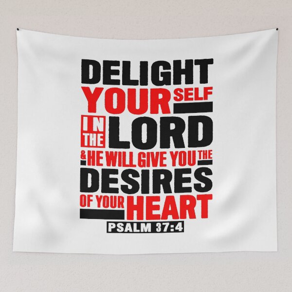 Item preview, Psalm 37:4 Delight Yourself In The LORD designed and sold by plushism.