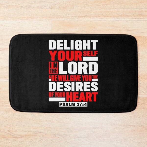Item preview, Psalm 37:4 Delight Yourself In The LORD designed and sold by plushism.