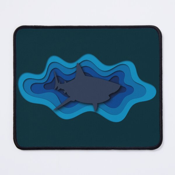 Item preview, Shark-PaperCut designed and sold by ZR-GPS.