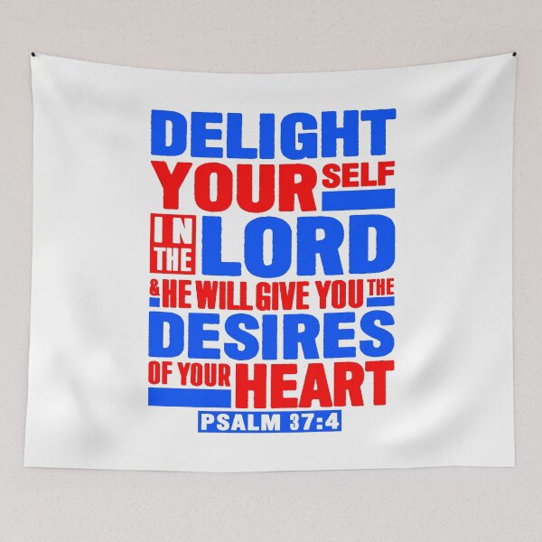 Item preview, Psalm 37:4 Delight Yourself In The LORD designed and sold by plushism.