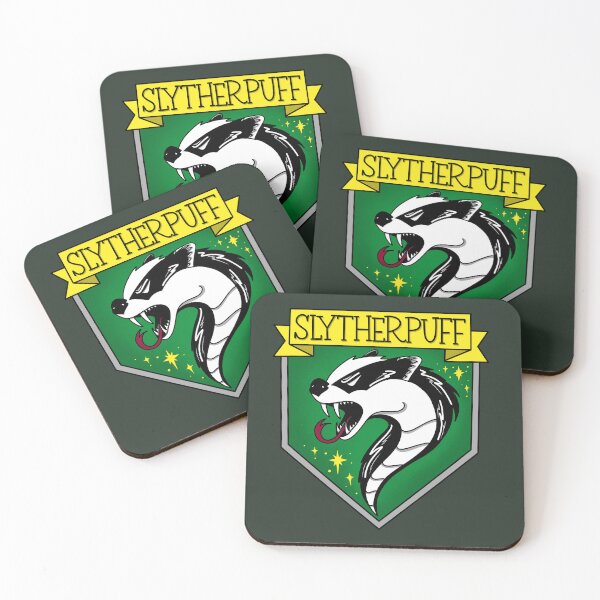 Item preview, Slytherpuff Crest designed and sold by Thenerdlady.