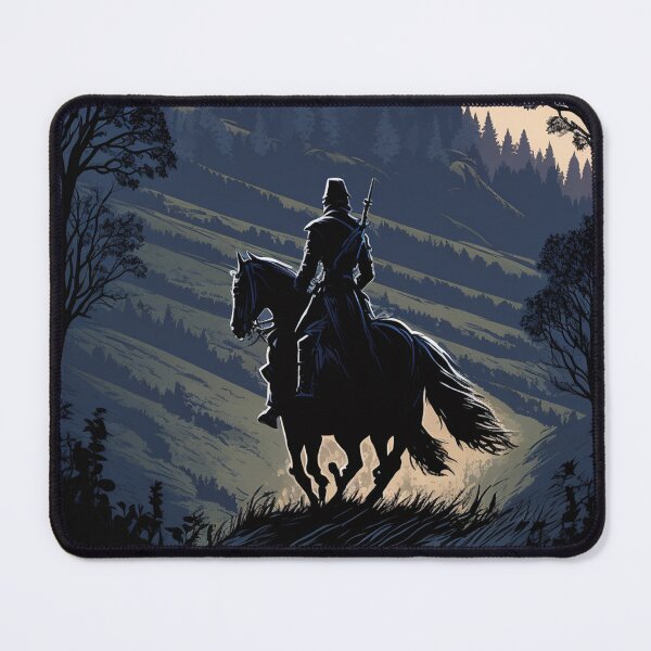 Item preview, Ancient Knight Riding Towards A Castle Digital Art designed and sold by CanvasDreamland.