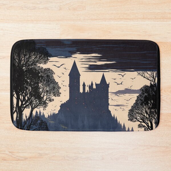 Item preview, Ancient Knight Riding Towards A Castle Digital Art designed and sold by CanvasDreamland.