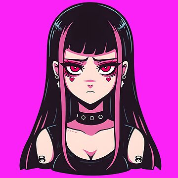 Anime Goth Female by LuciaNya96 on DeviantArt