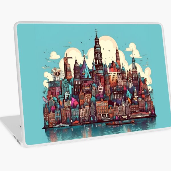 Item preview, Amsterdam Skyline designed and sold by InkedShadow.