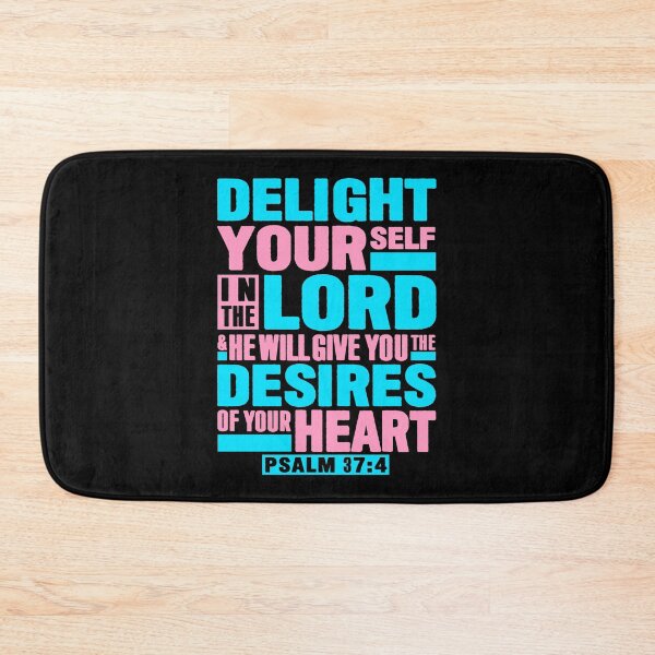 Item preview, Psalm 37:4 Delight Yourself In The LORD designed and sold by plushism.