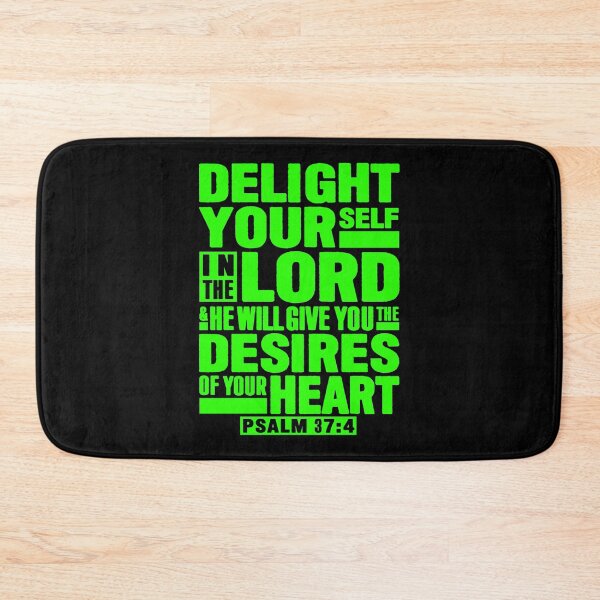 Item preview, Psalm 37:4 Delight Yourself In The LORD designed and sold by plushism.