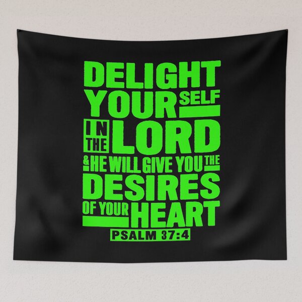 Item preview, Psalm 37:4 Delight Yourself In The LORD designed and sold by plushism.