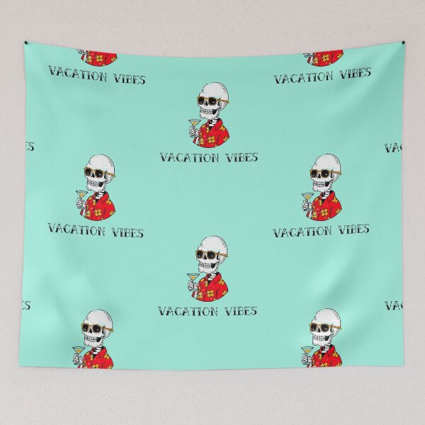 Item preview, Vacation Vibes Skeleton designed and sold by JPsTeees.