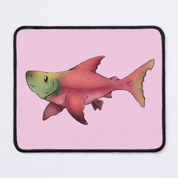 Item preview, Salmon shark with salmon colors designed and sold by dinosaphira99.