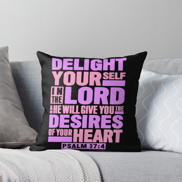 Item preview, Psalm 37:4 Delight Yourself In The LORD designed and sold by plushism.