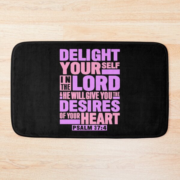 Item preview, Psalm 37:4 Delight Yourself In The LORD designed and sold by plushism.