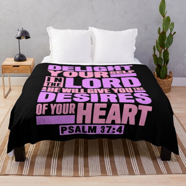 Item preview, Psalm 37:4 Delight Yourself In The LORD designed and sold by plushism.
