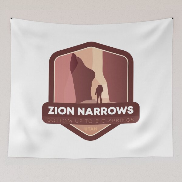 Item preview, Zion Narrows Bottom Up to Big Springs - Utah designed and sold by Moritz Schwäble.