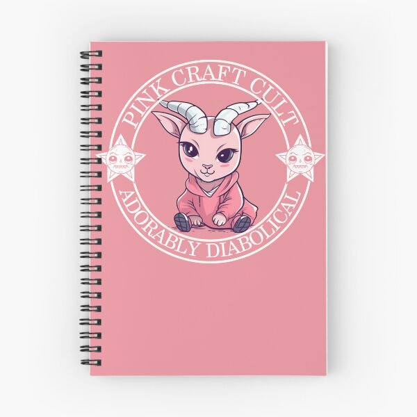 Aperçu de l'œuvre Pink Craft Cult Adorable Baphomet créée et vendue par culturestash.