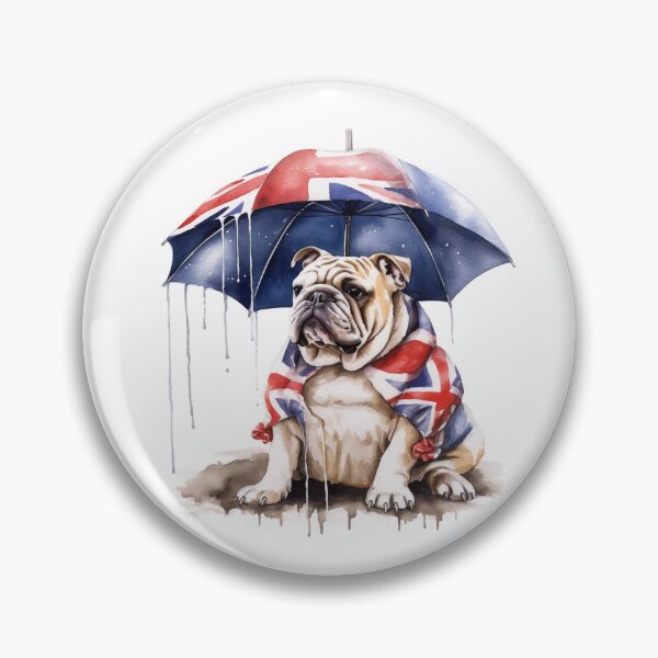 Item preview, British Bulldog In The Rain designed and sold by JPSquared38.
