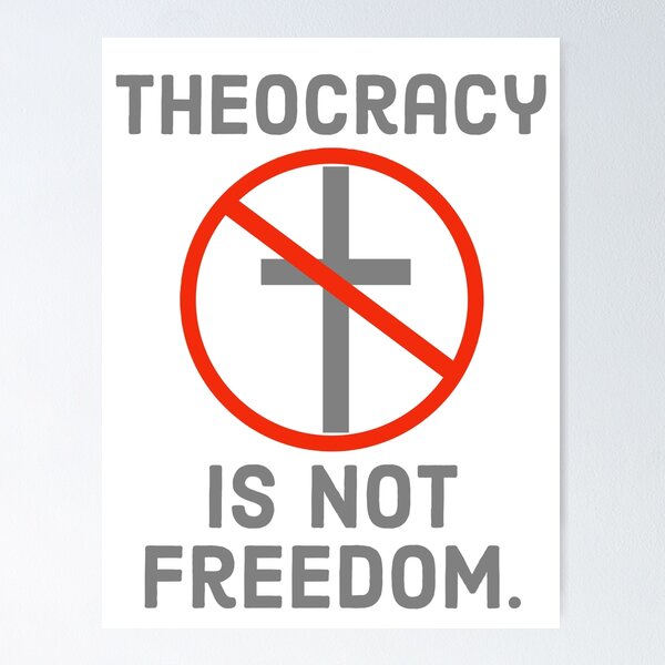 Theocracy is not freedom 
