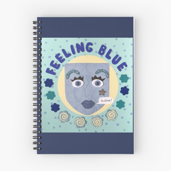 Item preview, Feeling Blue designed and sold by prunellaparsnip.