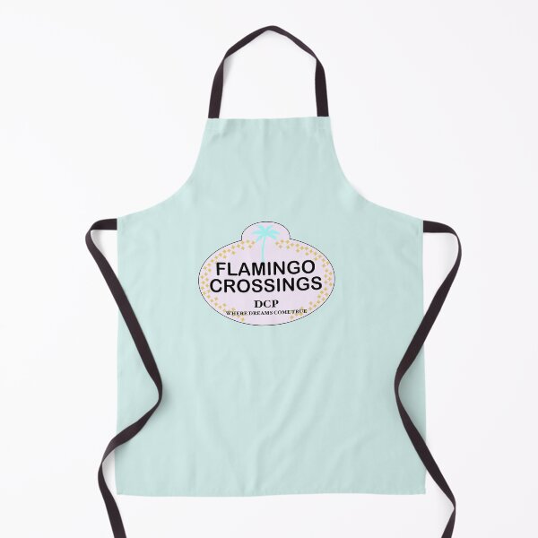Item preview, Flamingo Crossings Name Tag designed and sold by samantha brachman.