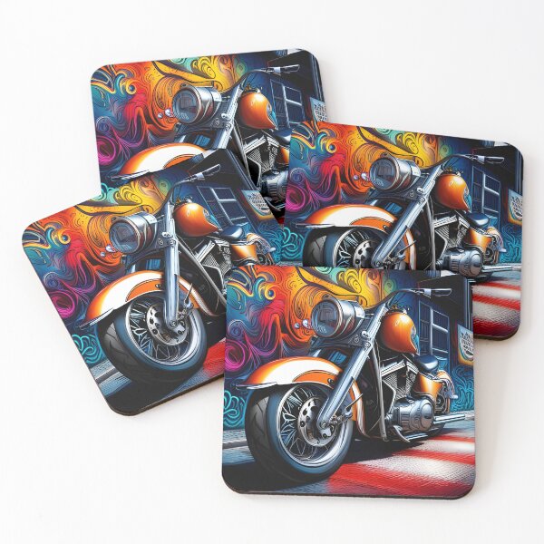 Item preview, Street Art Motorcycle designed and sold by FlashBerlinArts.