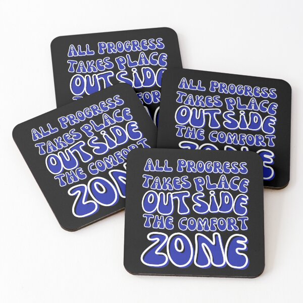 Item preview, All Progress Takes Place Outside The Comfort Zone designed and sold by Designedbygigy.