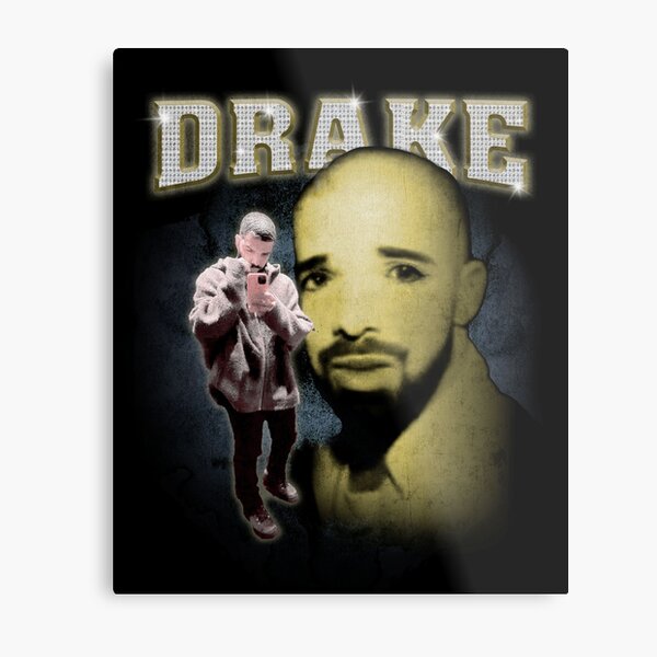 Drake' Poster, picture, metal print, paint by Bestselling Music
