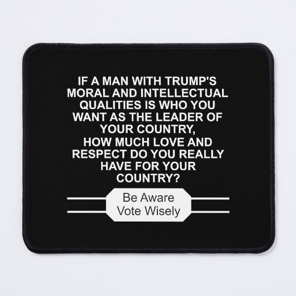 Item preview, Be aware, vote wisely white designed and sold by Politics-Corner.