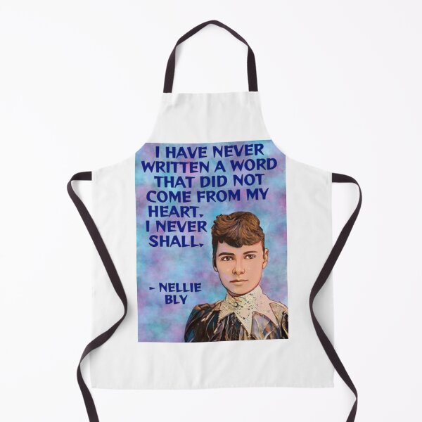 Item preview, Radical Feminist Quote - Nellie Bly - I Have Never Written A Word That Did Not Come From My Heart. I Never Shall. designed and sold by LethalPixieDust.