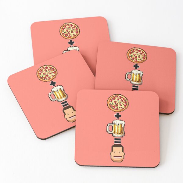 Item preview, Pizza + Cerveza = Papá Feliz designed and sold by VDUBYA.