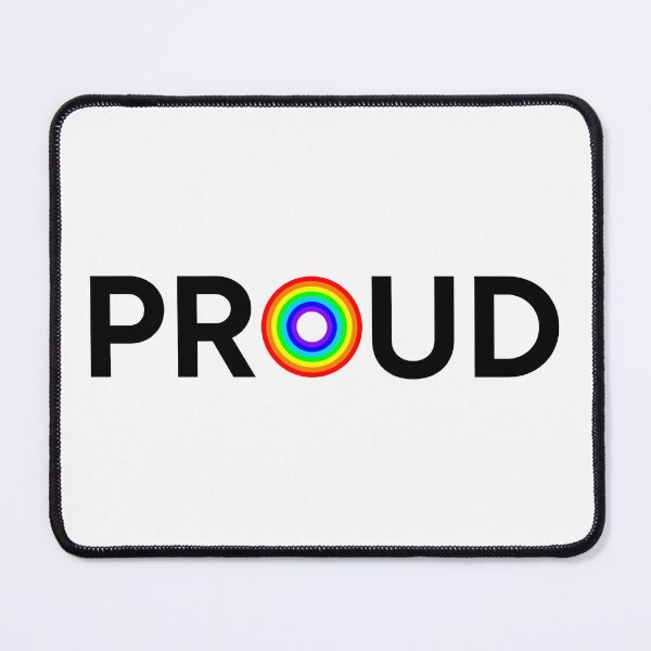 Item preview, Proud Rainbow (Black Text) designed and sold by timmytots.