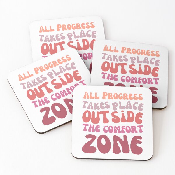 Item preview,  All Progress Takes Place Outside The Comfort Zone designed and sold by Designedbygigy.