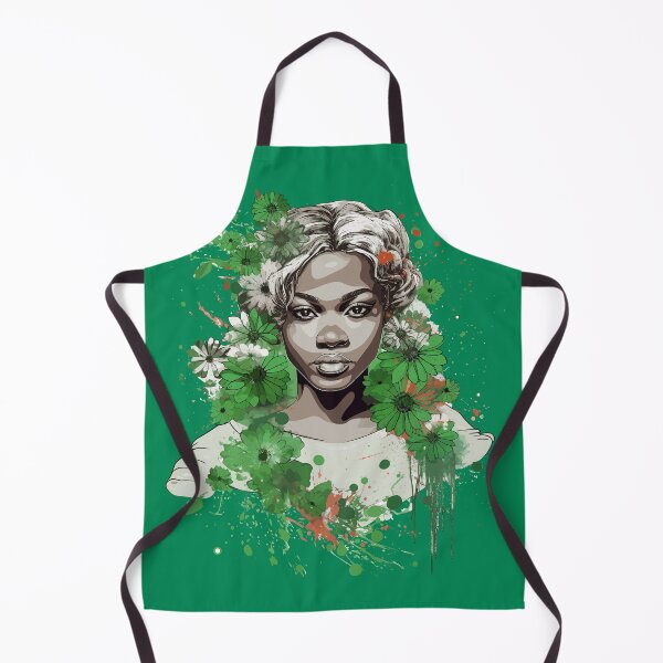 Item preview, Floral Illustration - Trash Polka Inspired - Nigerian woman designed and sold by brindled.