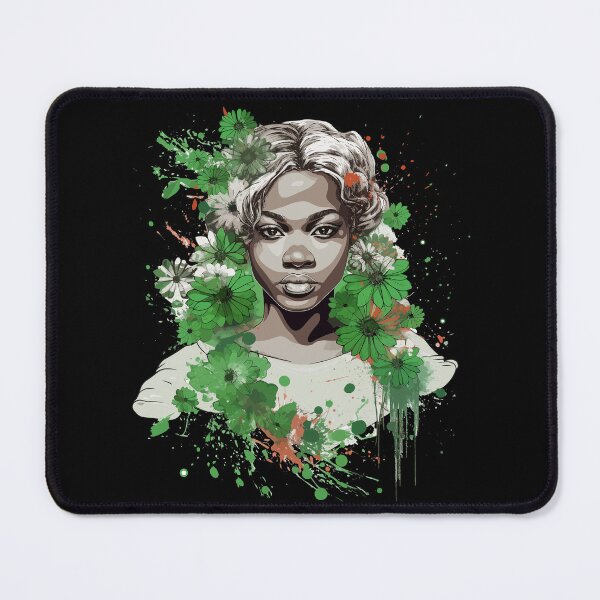 Item preview, Floral Illustration - Trash Polka Inspired - Nigerian woman designed and sold by brindled.