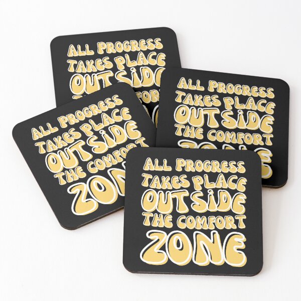 Item preview, All Progress Takes Place Outside The Comfort Zone designed and sold by Designedbygigy.