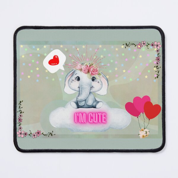 Item preview,  Elephantine: I'm cute designed and sold by hayari's designs.