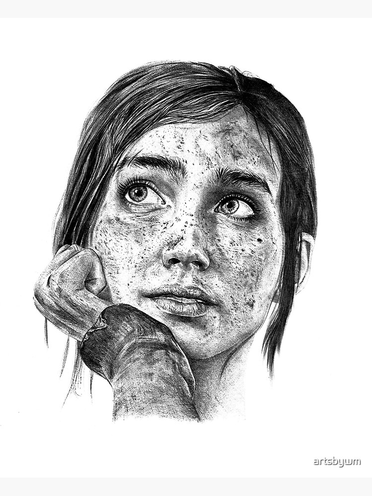 Drawing Ellie - The Last of Us 2