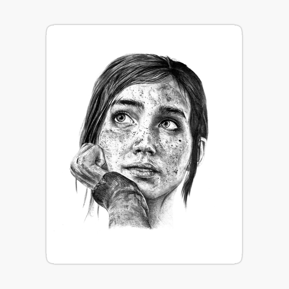 Ellie's Tattoo The Last of Us Poster for Sale by Sanfox55