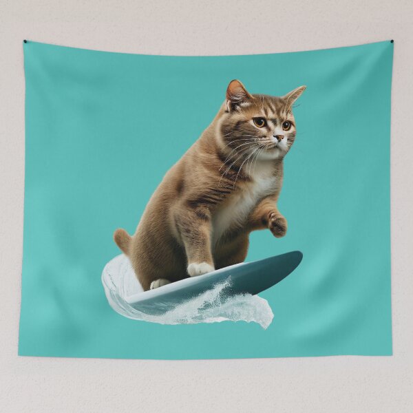 Item preview, Surf Cat designed and sold by VDUBYA.