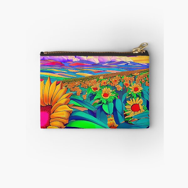 Item preview, Sunflower Melody Pop Art Landscape designed and sold by LaRoach Digital Arts.
