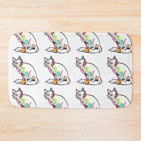 Item preview, Gato Blanca Me Encanta designed and sold by RVA-tack.